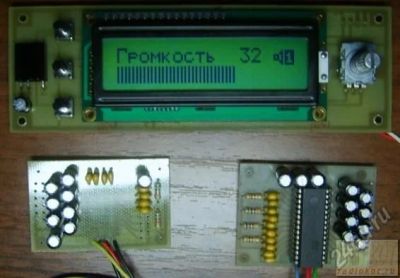 Лот: 5556849. Фото: 1. Темброблок TDA7313 atmega. Самоделки