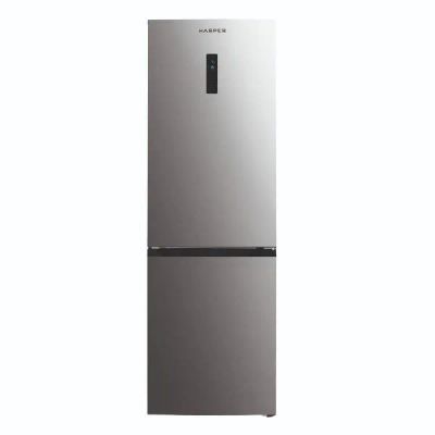 Лот: 24487605. Фото: 1. Холодильник Harper RH5559BI Stainless... Холодильники, морозильные камеры