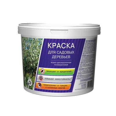 Лот: 24104782. Фото: 1. Побелка садовая для деревьев краска... Удобрения, химия