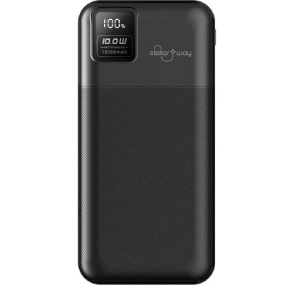 Лот: 22219764. Фото: 1. Аккумулятор Stellarway 15000mAh... Внешние, портативные аккумуляторы для смартфонов (Power bank)