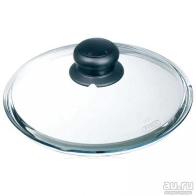 Лот: 16767120. Фото: 1. Крышка PYREX стеклянная 22 см... Контейнеры, банки