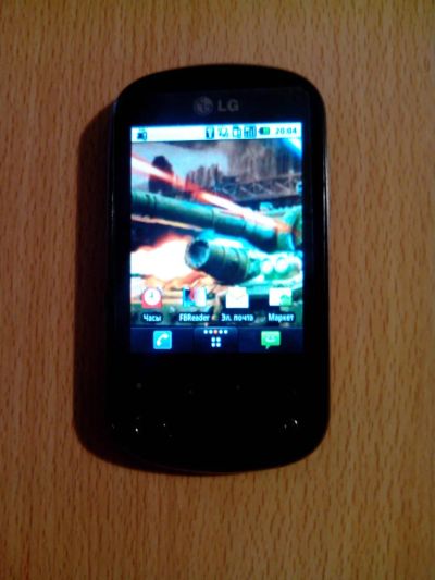 Лот: 5325586. Фото: 1. Смартфон LG - P350. Смартфоны