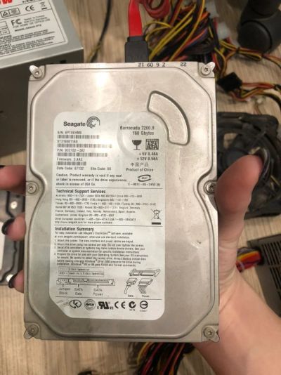 Лот: 15600443. Фото: 1. Жёсткий диск 2. Жёсткие диски (HDD)