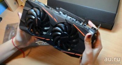 Лот: 15939334. Фото: 1. Видеокарта Gigabyte RX 480 4gb. Видеокарты