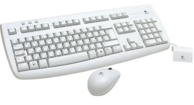 Лот: 17378967. Фото: 1. Беспроводной набор Logitech deluxe... Клавиатуры и мыши