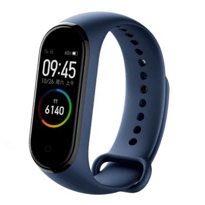 Лот: 16071869. Фото: 1. Xiaomi Mi Band 4\цвет синий\аналог... Смарт-часы, фитнес-браслеты, аксессуары