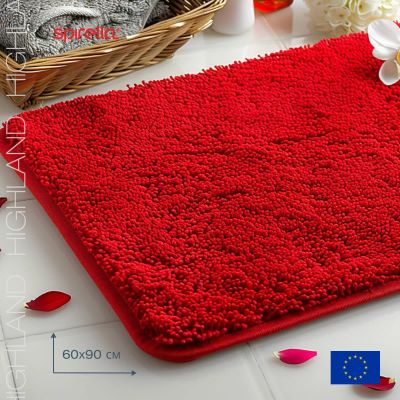 Лот: 24943454. Фото: 1. Коврик для ванной 70x120см Spirella... Аксессуары для ванной