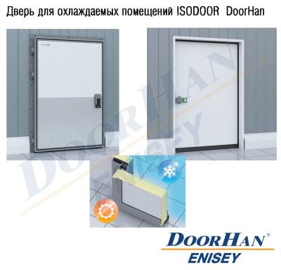 Лот: 10075251. Фото: 1. Дверь для холодильной камеры распашная... Двери входные