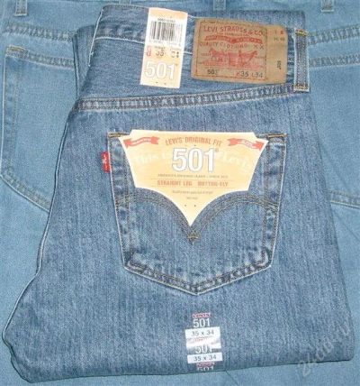 Лот: 1443274. Фото: 1. джинсы LEVIS 501 Original Fit... Брюки, джинсы, шорты