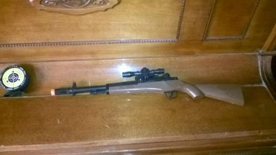 Лот: 9093006. Фото: 1. ружьё детское. с лазерной мишенью. Военная тема