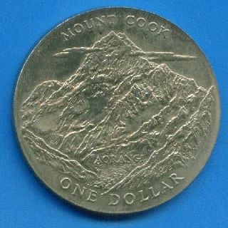 Лот: 8718939. Фото: 1. Новая Зеландия 1 доллар 1970... Австралия и Океания