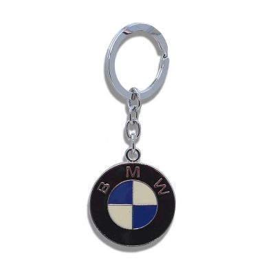 Лот: 20927121. Фото: 1. Брелок на ключ BMW круг металл. Брелоки для ключей