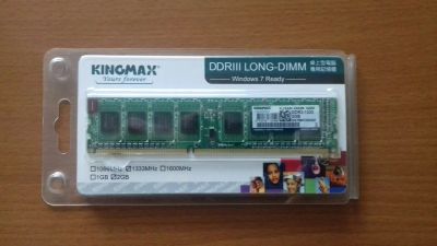 Лот: 6203693. Фото: 1. kingmax drrIII long-dimm 2gb 1333mhz. Оперативная память