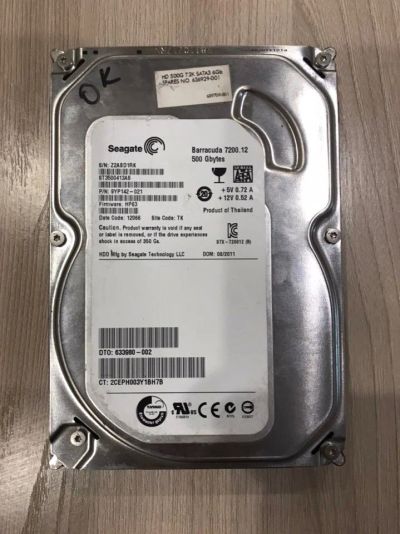 Лот: 13991001. Фото: 1. HDD жесткий диск для компьютера... Жёсткие диски (HDD)
