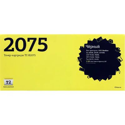 Лот: 24493055. Фото: 1. Картридж T2 TC-B2075/TN-2075. Картриджи, расходные материалы