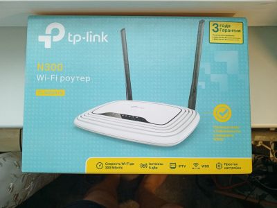 Лот: 24426043. Фото: 1. wi-fi ! роутер tp-link WR 841N... Маршрутизаторы (роутеры)