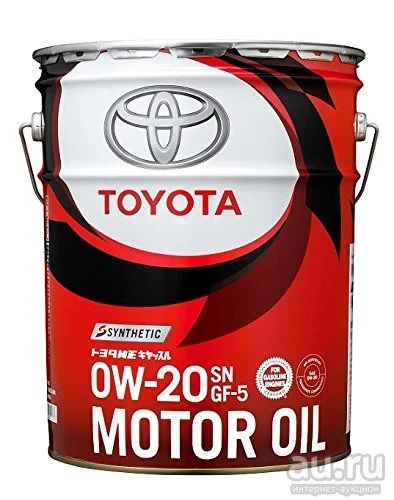 Лот: 16499928. Фото: 1. Toyota motor oil 0W20 SN/GF-5... Масла, жидкости