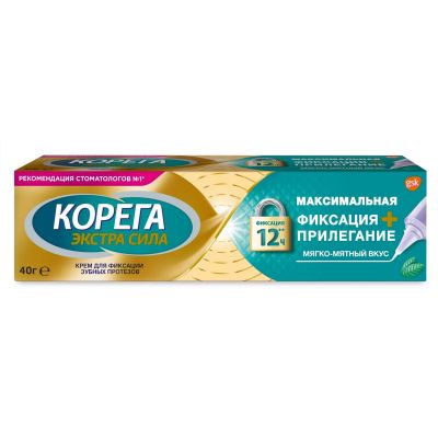 Лот: 23711801. Фото: 1. Корега крем для фиксации зубных... Лекарства