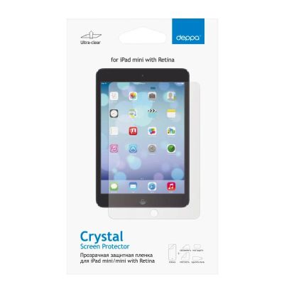 Лот: 8987589. Фото: 1. Защитная плёнка iPad Mini, Deppa... Защитные стёкла, защитные плёнки