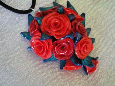 Лот: 1050132. Фото: 1. Изделия из полимерной глины,колье... Кольца, перстни