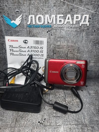 Лот: 16729021. Фото: 1. canon power shot a3150 is (л2877... Цифровые компактные