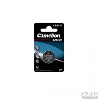 Лот: 17595612. Фото: 1. Батарейка Camelion CR 2477 BL... Батарейки, аккумуляторы, элементы питания