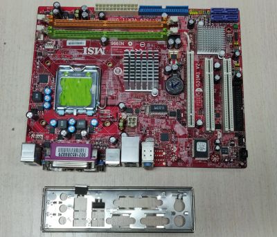 Лот: 19953436. Фото: 1. Материнская плата MSI G31M3 V2... Материнские платы