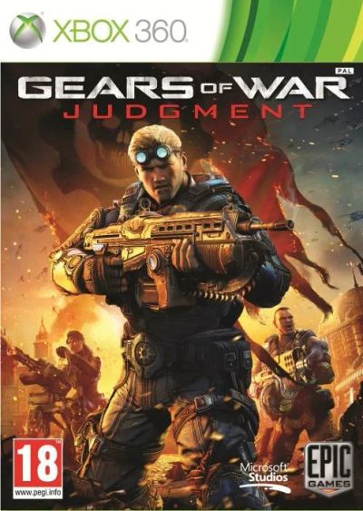Лот: 10883438. Фото: 1. Gears Of War Judgment (диск без... Игры для консолей
