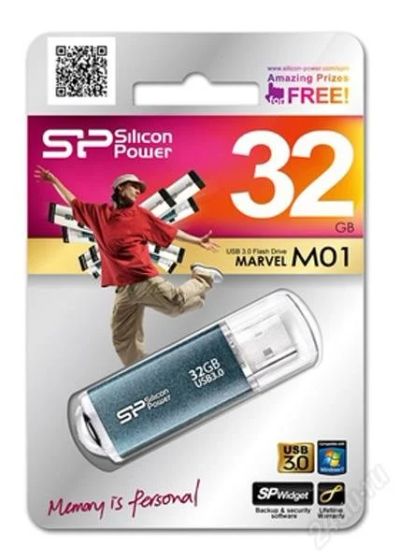 Лот: 2054403. Фото: 1. Скоростная! Flash USB3.0 !!! Silicon... USB-флеш карты