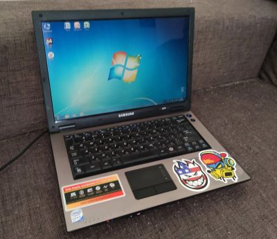 Лот: 17290315. Фото: 1. 2х-ядерный Samsung Q70 13.3" NVidia... Ноутбуки