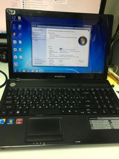 Лот: 9051504. Фото: 1. Игровой ноутбук 15.6" Emachines... Ноутбуки