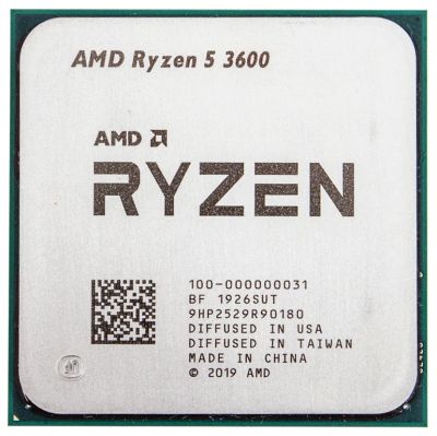 Лот: 19698394. Фото: 1. Процессор AMD AM4 Ryzen 5 3600... Процессоры