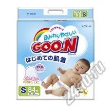 Лот: 5904631. Фото: 1. Японские подгузники GOO.N S (4-8... Детская гигиена