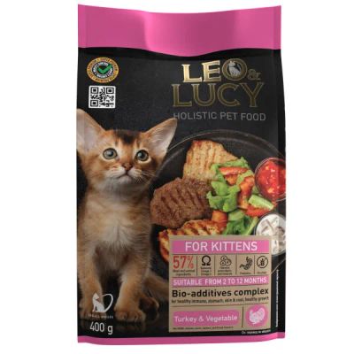 Лот: 19990231. Фото: 1. LEO&LUCY холистик, сухой корм... Корма