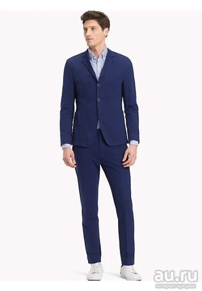 Лот: 13394093. Фото: 1. Мужской однобортный костюм Tommy... Костюмы классические, деловые