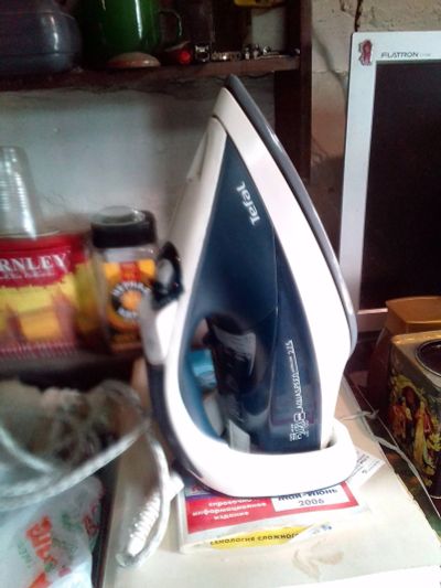 Лот: 13448590. Фото: 1. Утюг TEFAL с парогенератором... Утюги, парогенераторы, отпариватели