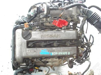 Лот: 2888936. Фото: 1. Двигатель Nissan SR20DE Пробег... Двигатель и элементы двигателя
