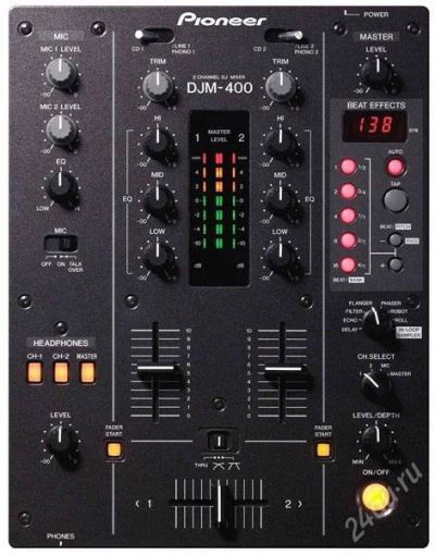 Лот: 1760754. Фото: 1. пульт dj! pioneer djm 400 & pioneer... Другое (аудиотехника)