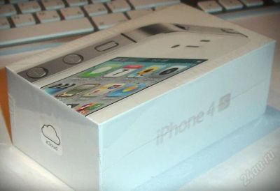 Лот: 1674286. Фото: 1. iPhone 4s 16Gb (бeлый/черный). Кнопочные мобильные телефоны