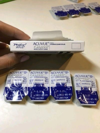 Лот: 11936418. Фото: 1. Контактные линзы Acuvue Oasys... Контактные линзы