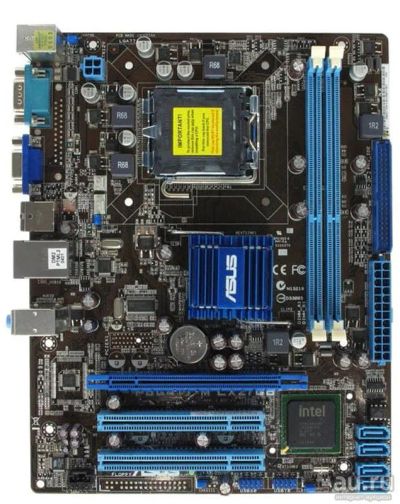 Лот: 9672161. Фото: 1. Материнская плата ASUS P5G41T-M... Материнские платы