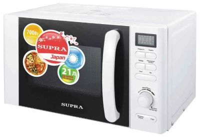 Лот: 10916383. Фото: 1. Микроволновая печь Supra MWS-2107TW... Микроволновки, мини-печи