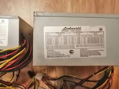 Лот: 15511030. Фото: 1. Блоки питания Linkworld LW2-350W. Корпуса, блоки питания