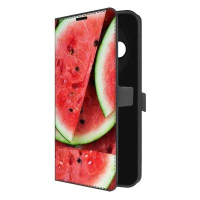 Лот: 25541041. Фото: 1. Чехол Krutoff Eco Book "Арбуз... Чехлы, бамперы