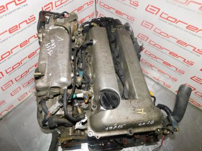 Лот: 15089236. Фото: 1. Двигатель NISSAN SR20DE на AVENIR... Двигатель и элементы двигателя