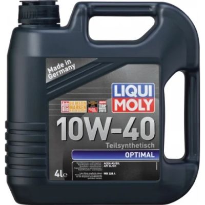 Лот: 5095605. Фото: 1. автомасла Liqui Moly 10w40 optimal. Масла, жидкости