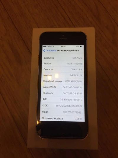 Лот: 10034169. Фото: 1. iPhone 5s 16gb. Смартфоны