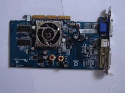 Лот: 1430770. Фото: 1. Видеокарта Gigabyte GV-N55128D. Видеокарты