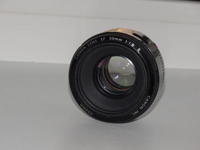 Лот: 15183930. Фото: 1. Объектив Canon EF 50mm 1.8 / комплект. Объективы