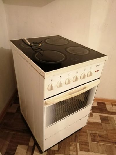 Лот: 17124500. Фото: 1. Плита электрическая (стеклокерамика... Плиты, духовые шкафы, варочные поверхности